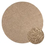 Covor ZIZUR, aspect iută, 120 cm, pentru interior și exterior GartenMobel Dekor