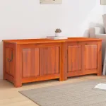 Cufăr de depozitare cu capac, maro, lemn masiv de acacia GartenMobel Dekor