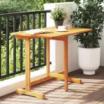 Masă de balcon pliabilă, 90x60x72 cm, lemn masiv de acacia GartenMobel Dekor