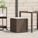 Cutie pentru perne cu depozitare Maro 50 x 50 x 50 cm poliratan GartenMobel Dekor
