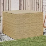 Ladă depozitare de grădină, bej combinat, 291 L, poliratan GartenMobel Dekor