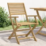 Scaune grădină pliante 4 buc 54,5x61,5x86,5cm lemn masiv acacia GartenMobel Dekor