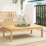 Masă de grădină, 100x60x30 cm, lemn masiv de acacia GartenMobel Dekor