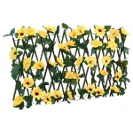  Spalier cu iederă artificială, extensibil, galben, 180x20 cm GartenMobel Dekor