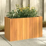 Jardinieră de grădină, 59x27,5x35 cm, lemn masiv de acacia GartenMobel Dekor