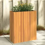 Jardinieră de grădină, 59x27,5x70 cm, lemn masiv de acacia GartenMobel Dekor