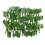 Spalier frunze struguri artificiale extensibil, verde 180x20 cm GartenMobel Dekor