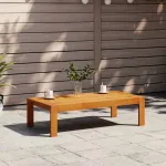 Masă de grădină, 100x50x27 cm, lemn masiv de acacia  GartenMobel Dekor