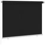Jaluzea tip rulou de exterior, 180 x 140 cm,negru GartenMobel Dekor