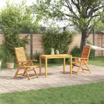 Set de masă pentru grădină 3 pcs Maro Lemn Solid de Acacia GartenMobel Dekor