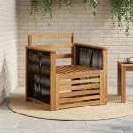 Canapea Medie pentru Exterior natural GartenMobel Dekor