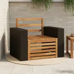 Canapea Medie pentru Exterior natural GartenMobel Dekor