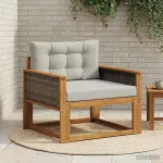 Canapea Medie pentru Exterior natural GartenMobel Dekor