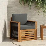 Canapea Medie pentru Exterior natural GartenMobel Dekor
