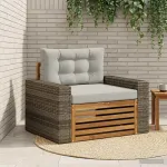Canapea Medie pentru Exterior natural GartenMobel Dekor