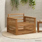 Canapea Medie pentru Exterior natural GartenMobel Dekor