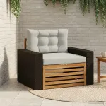 Canapea Medie pentru Exterior natural GartenMobel Dekor
