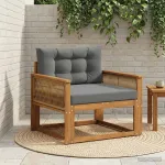 Canapea Medie pentru Exterior natural GartenMobel Dekor