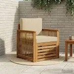 Canapea Medie pentru Exterior natural GartenMobel Dekor