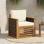 Canapea Medie pentru Exterior natural GartenMobel Dekor