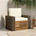 Canapea Medie pentru Exterior natural GartenMobel Dekor