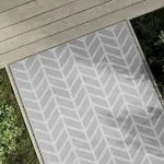 Covor de exterior, ARAKIL gri, 120x180 cm, PP GartenMobel Dekor