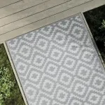 Covor de exterior, ARAKIL gri, 120x180 cm, PP GartenMobel Dekor