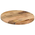 Blat de masă rotund, Ø 40x1,5 cm, lemn masiv de mango brut GartenMobel Dekor