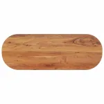 Blat de masă oval, 110x40x2,5 cm, lemn masiv de acacia GartenMobel Dekor