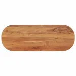 Blat de masă oval, 140x50x2,5 cm, lemn masiv de acacia GartenMobel Dekor