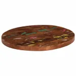 Blat de masă rotund, Ø 40x1,5 cm, lemn masiv reciclat GartenMobel Dekor