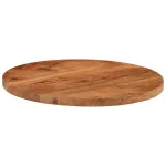 Blat de masă rotund, Ø40x3,8 cm, lemn masiv de acacia GartenMobel Dekor