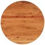 Blat de masă rotund, Ø80x2,5 cm, lemn masiv de acacia GartenMobel Dekor