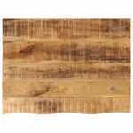 Blat de masă margine naturală, 70x60x2,5 cm, lemn masiv mango GartenMobel Dekor
