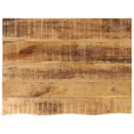 Blat de masă margine naturală, 90x60x2,5 cm, lemn masiv mango GartenMobel Dekor