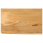 Blat de masă contur organic 40x20x2,5 cm lemn masiv de mango GartenMobel Dekor