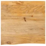 Blat de masă contur organic 40x40x3,8 cm lemn masiv de mango GartenMobel Dekor