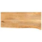 Blat de masă contur organic 90x40x3,8 cm lemn masiv de mango GartenMobel Dekor