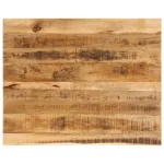 Blat de masă margine naturală, 90x80x3,8 cm, lemn masiv mango GartenMobel Dekor