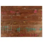 Blat de masă,70x60x3,8 cm, dreptunghiular, lemn masiv reciclat GartenMobel Dekor