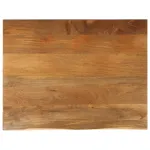Blat de masă contur organic 100x80x2,5 cm lemn masiv de mango GartenMobel Dekor