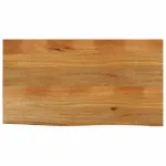 Blat de masă contur organic 120x60x2,5 cm, lemn masiv de pin GartenMobel Dekor