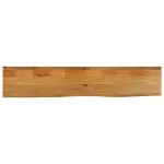 Blat de masă contur organic 140x30x2,5 cm lemn masiv de mango GartenMobel Dekor