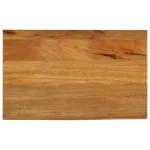 Blat de masă contur organic 50x40x2,5 cm lemn masiv de mango GartenMobel Dekor
