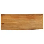 Blat de masă contur organic 80x40x3,8 cm lemn masiv de mango GartenMobel Dekor