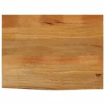 Blat de masă contur organic 80x60x2,5 cm lemn masiv de mango GartenMobel Dekor