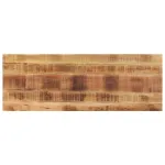 Blat masă, 140x50x2,5 cm, dreptunghiular, lemn masiv mango brut GartenMobel Dekor
