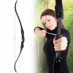 Arc recurve ambidextru inSPORTline Steepchuck 28 lbs, negru