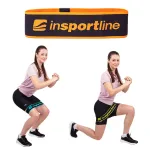 Banda elastica textila inSPORTline Hiplop L pentru tonifiere, 22 kg