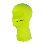 Cagula moto termoizolanta W-TEC Bubaac, fleece moale, negru/verde